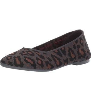 Comfy leopard print ballet flats 9.5